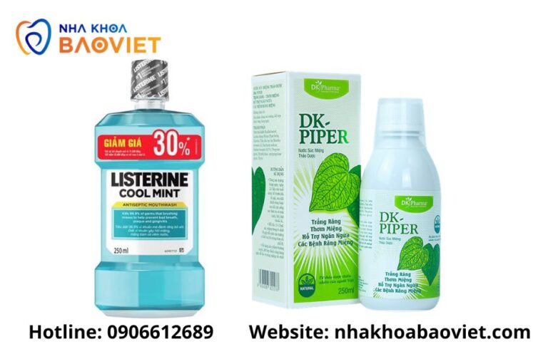 So sánh nước súc miệng thảo dược và hóa học